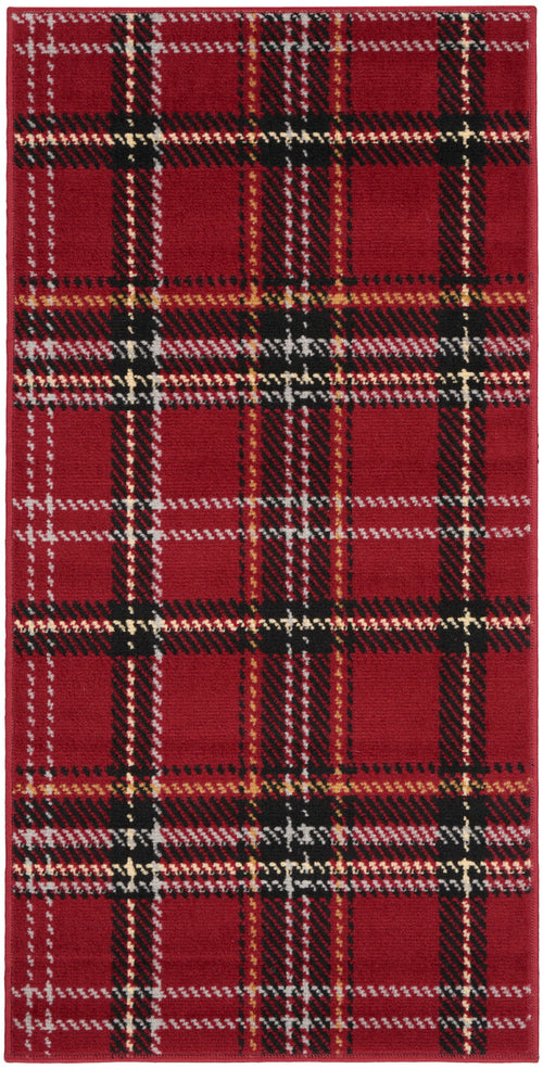 The Rug Corner Nourison Home Nourison Home - Grafix Red Area Rug GRF03