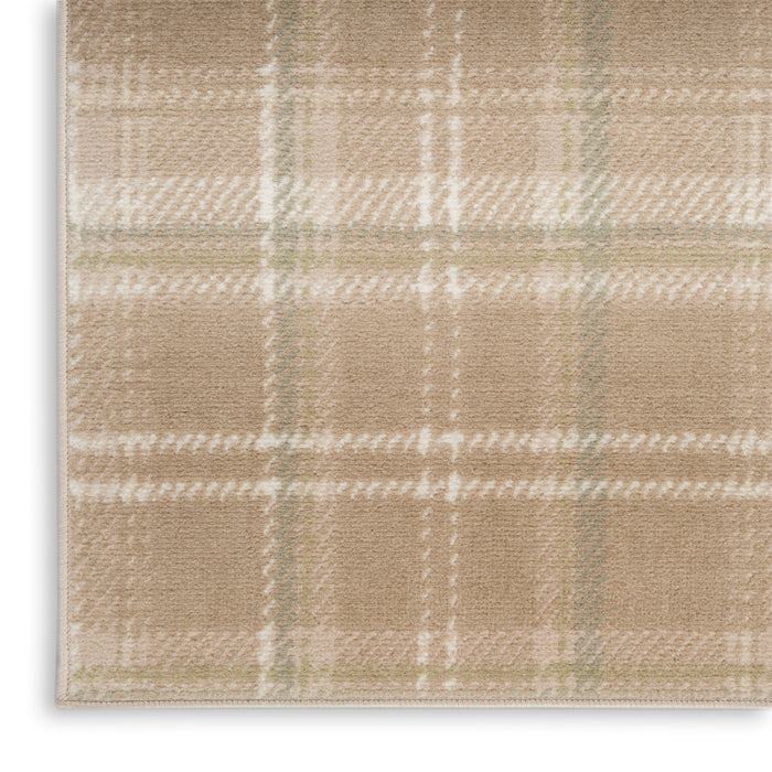 The Rug Corner Nourison Home Nourison Home - Grafix Taupe Area Rug GRF03