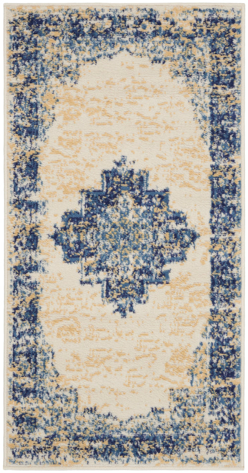 The Rug Corner Nourison Home Nourison Home - Grafix White Area Rug GRF14