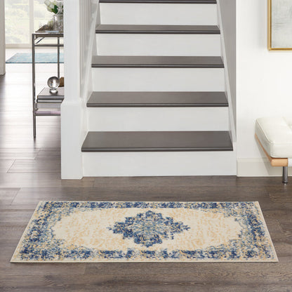 The Rug Corner Nourison Home Nourison Home - Grafix White Area Rug GRF14