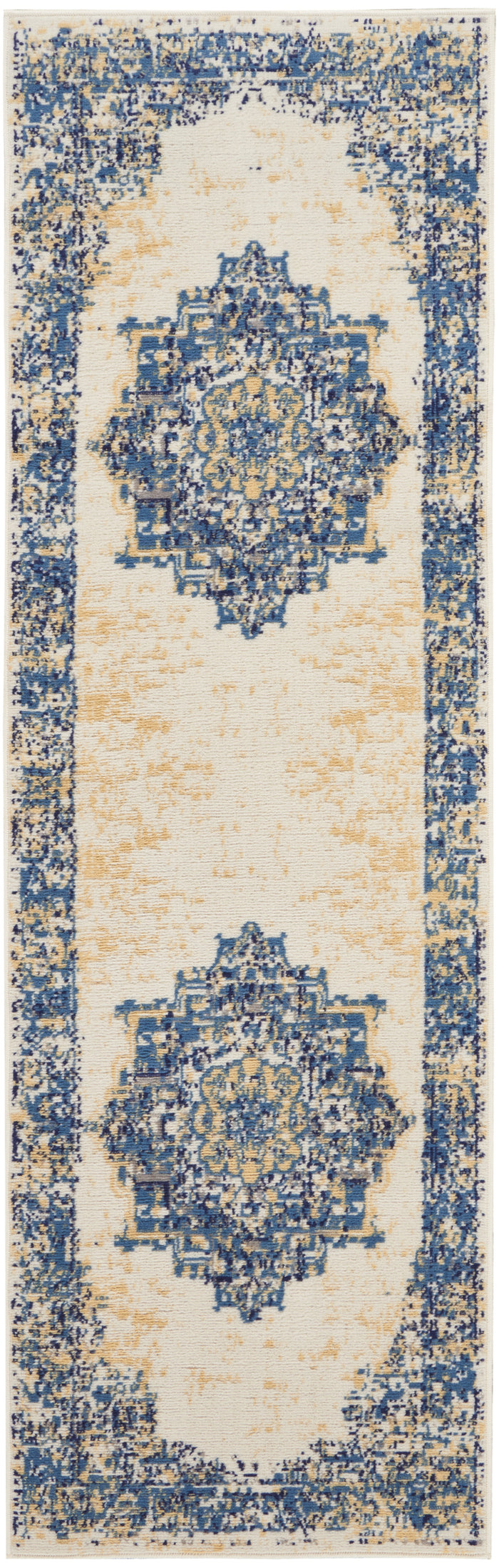 The Rug Corner Nourison Home Nourison Home - Grafix White Area Rug GRF14