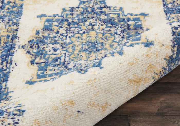 The Rug Corner Nourison Home Nourison Home - Grafix White Area Rug GRF14