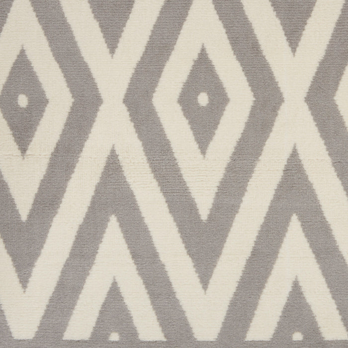 Nourison Home - Grafix White/Grey Area Rug GRF18