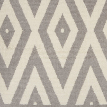 Nourison Home - Grafix White/Grey Area Rug GRF18