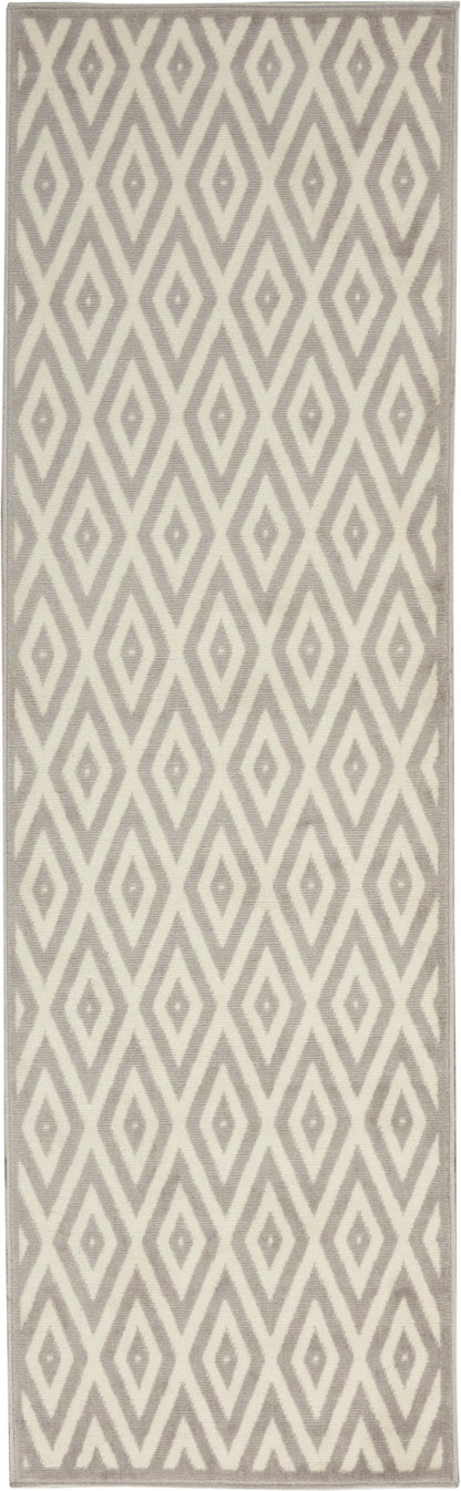 Nourison Home - Grafix White/Grey Area Rug GRF18