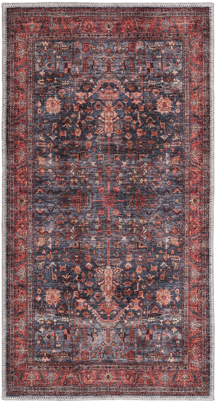 The Rug Corner Nourison Home Nourison Home - Grand Washables NavyBR Area Rug GRW02