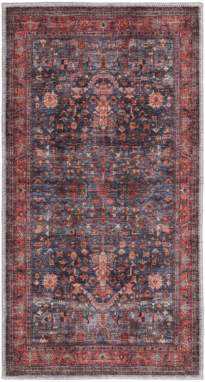 The Rug Corner Nourison Home Nourison Home - Grand Washables NavyBR Area Rug GRW02