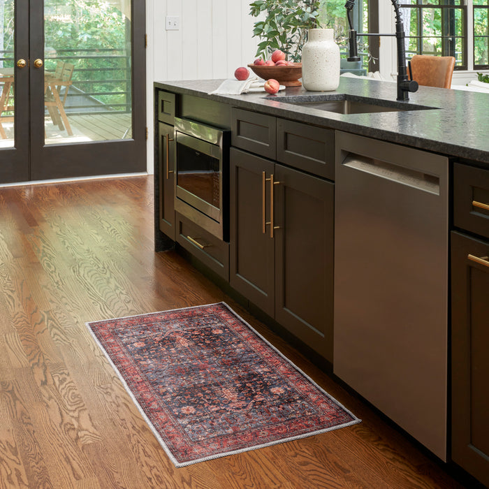 The Rug Corner Nourison Home Nourison Home - Grand Washables NavyBR Area Rug GRW02
