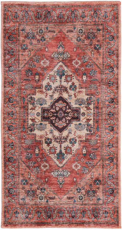 The Rug Corner Nourison Home Nourison Home - Grand Washables Rust/Multi Area Rug GRW03