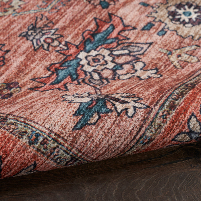 The Rug Corner Nourison Home Nourison Home - Grand Washables Rust/Multi Area Rug GRW03