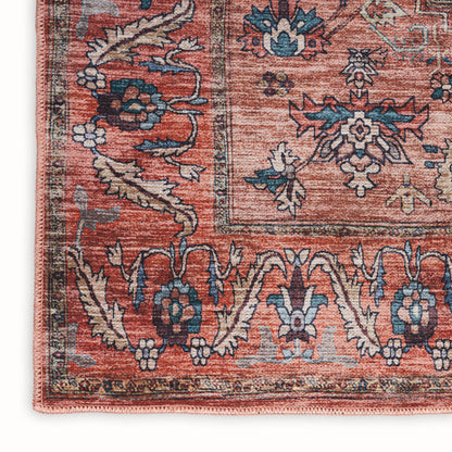 The Rug Corner Nourison Home Nourison Home - Grand Washables Rust/Multi Area Rug GRW03