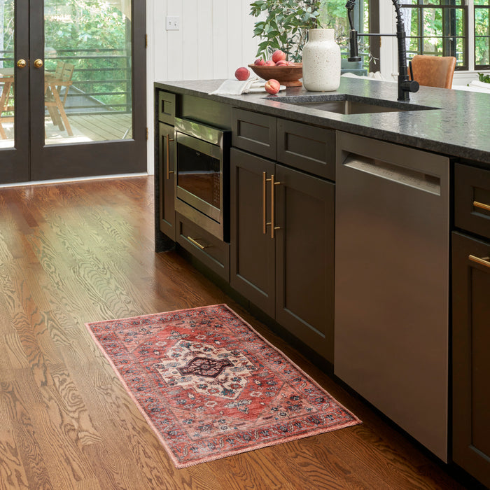 The Rug Corner Nourison Home Nourison Home - Grand Washables Rust/Multi Area Rug GRW03