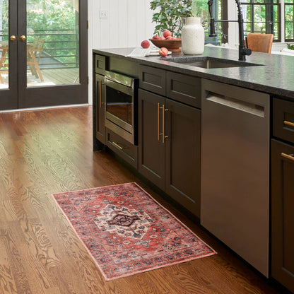 The Rug Corner Nourison Home Nourison Home - Grand Washables Rust/Multi Area Rug GRW03