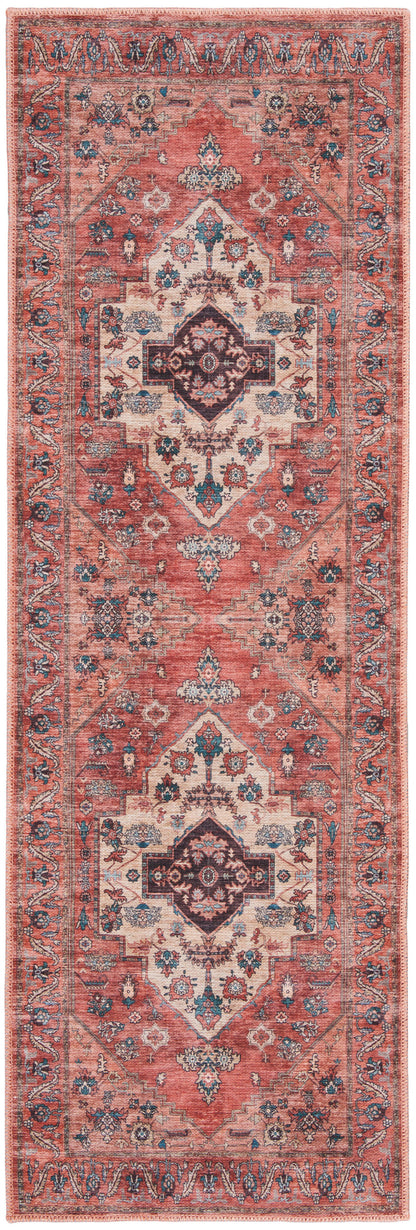 The Rug Corner Nourison Home Nourison Home - Grand Washables Rust/Multi Area Rug GRW03