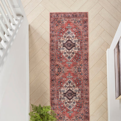 The Rug Corner Nourison Home Nourison Home - Grand Washables Rust/Multi Area Rug GRW03