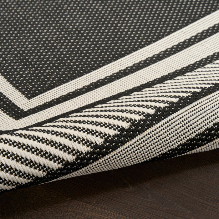 The Rug Corner Nourison Home Nourison Home - Horizon Indoor/Outdoor Black Area Rug HOZ03
