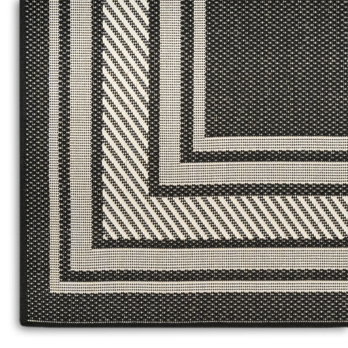 The Rug Corner Nourison Home Nourison Home - Horizon Indoor/Outdoor Black Area Rug HOZ03