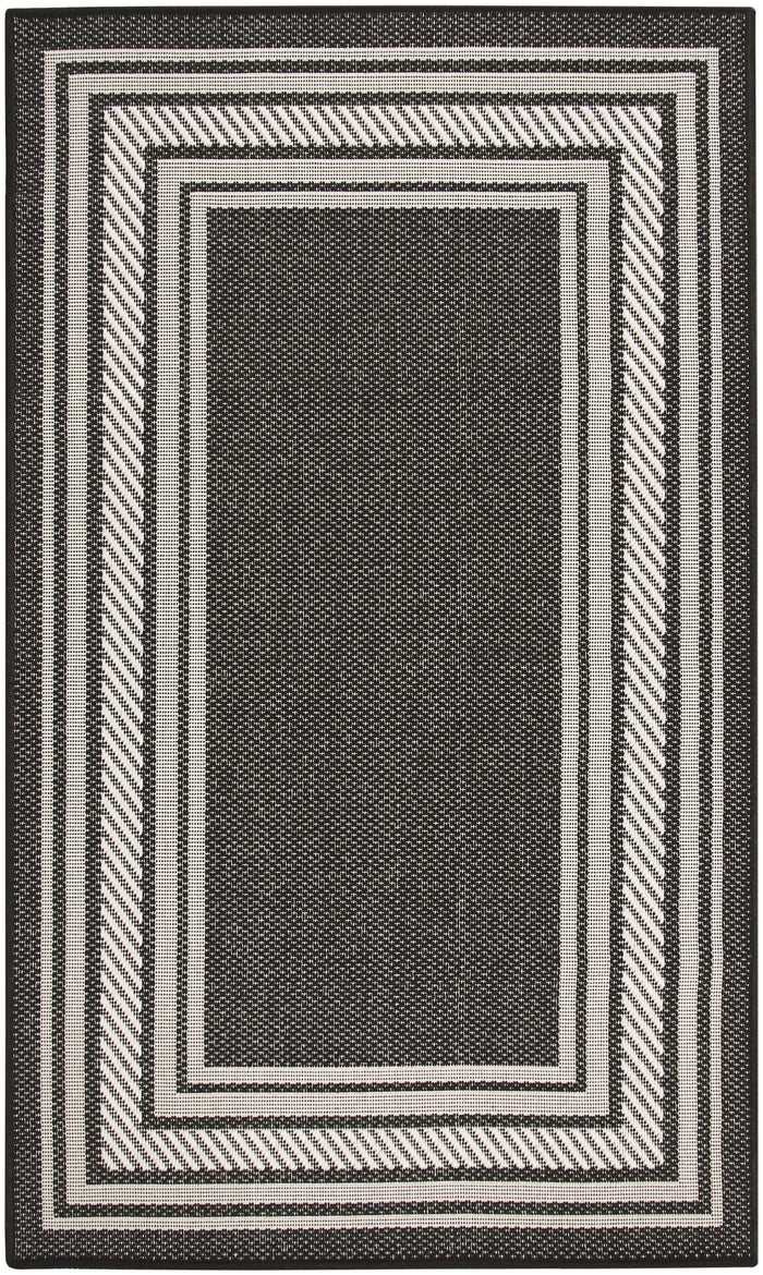 The Rug Corner Nourison Home Nourison Home - Horizon Indoor/Outdoor Black Area Rug HOZ03