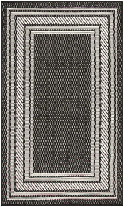 The Rug Corner Nourison Home Nourison Home - Horizon Indoor/Outdoor Black Area Rug HOZ03