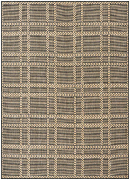 The Rug Corner Nourison Home Nourison Home - Horizon Indoor/Outdoor Charcoal Area Rug HOZ04
