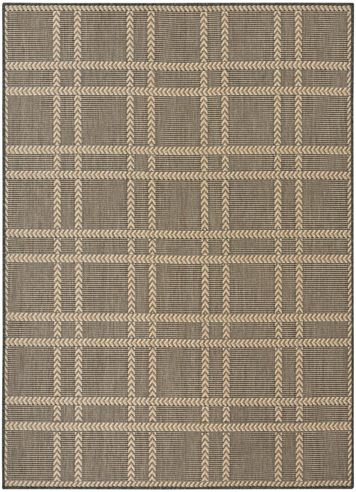 The Rug Corner Nourison Home Nourison Home - Horizon Indoor/Outdoor Charcoal Area Rug HOZ04