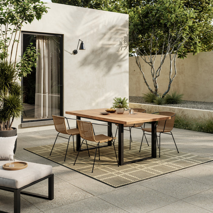 The Rug Corner Nourison Home Nourison Home - Horizon Indoor/Outdoor Charcoal Area Rug HOZ04