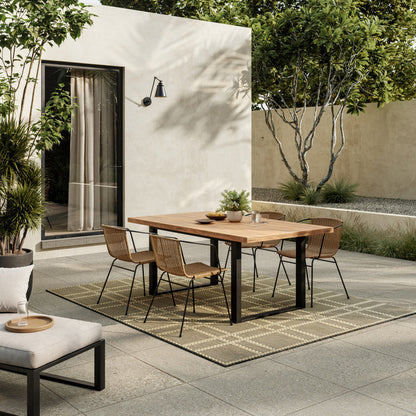 The Rug Corner Nourison Home Nourison Home - Horizon Indoor/Outdoor Charcoal Area Rug HOZ04