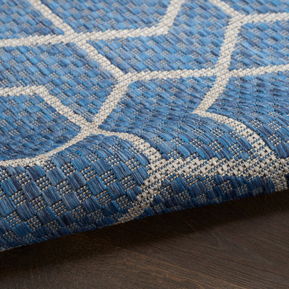 The Rug Corner Nourison Home Nourison Home - Horizon Indoor/Outdoor Denim Area Rug HOZ01