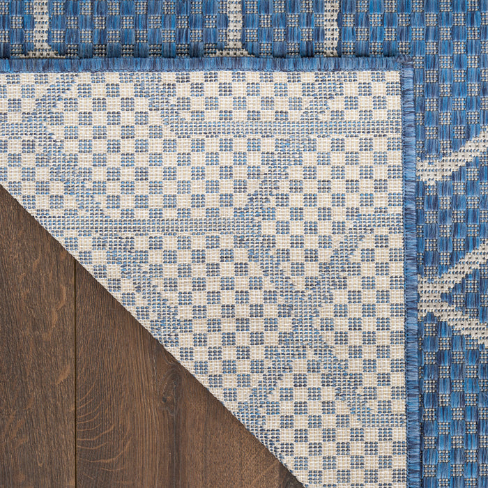 The Rug Corner Nourison Home Nourison Home - Horizon Indoor/Outdoor Denim Area Rug HOZ01