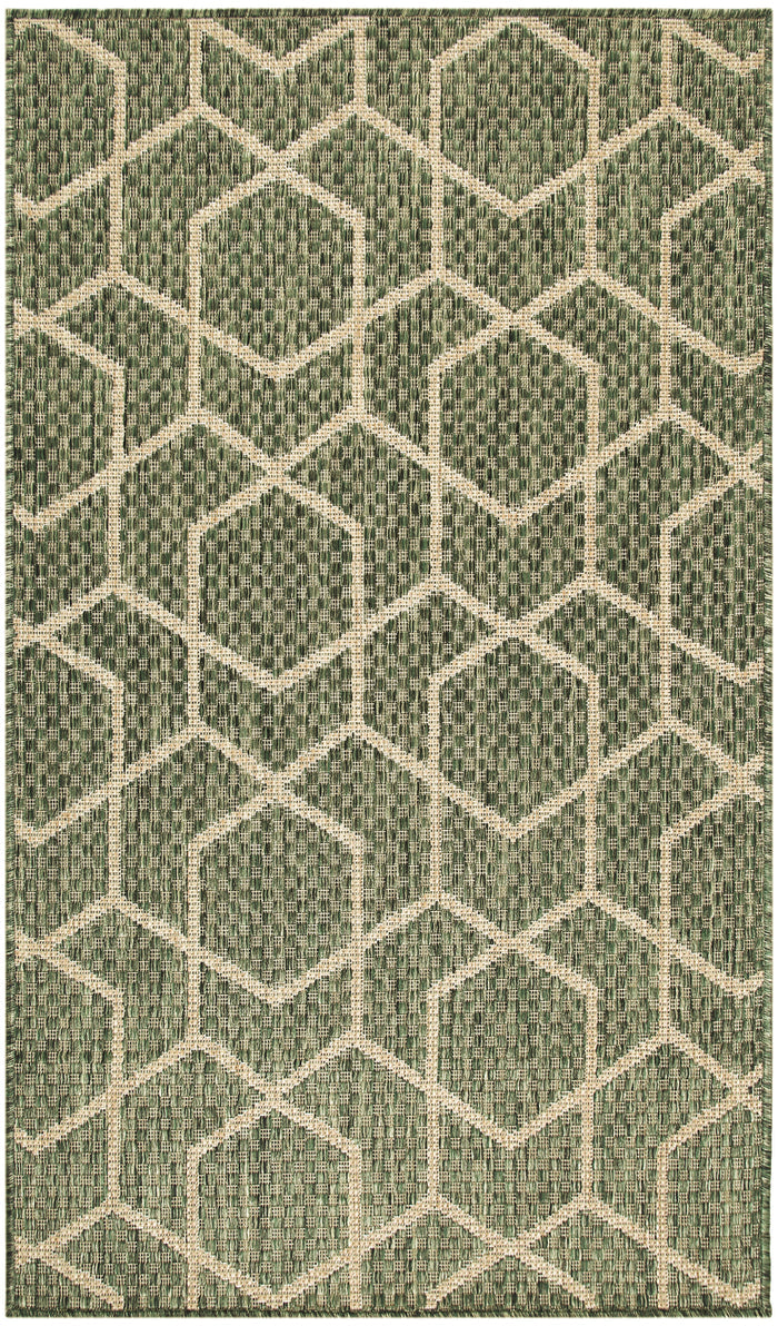 The Rug Corner Nourison Home Nourison Home - Horizon Indoor/Outdoor Green Area Rug HOZ01