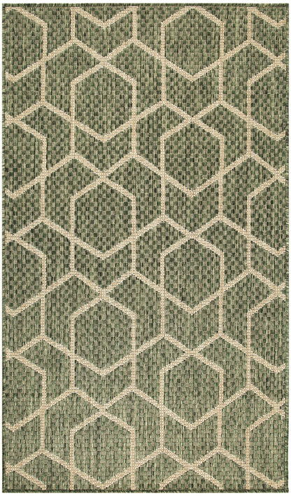 The Rug Corner Nourison Home Nourison Home - Horizon Indoor/Outdoor Green Area Rug HOZ01