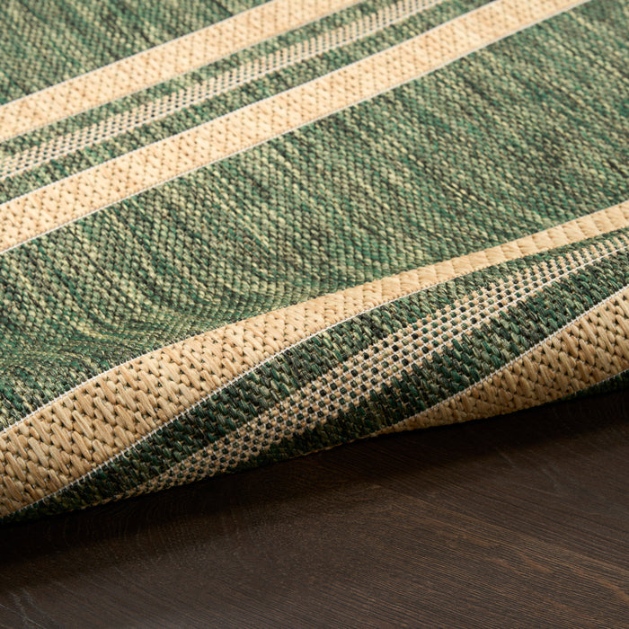 The Rug Corner Nourison Home Nourison Home - Horizon Indoor/Outdoor Green Area Rug HOZ05