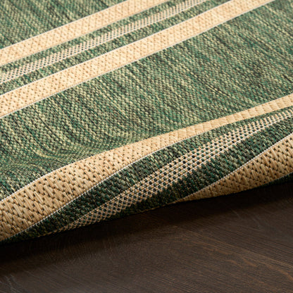 The Rug Corner Nourison Home Nourison Home - Horizon Indoor/Outdoor Green Area Rug HOZ05