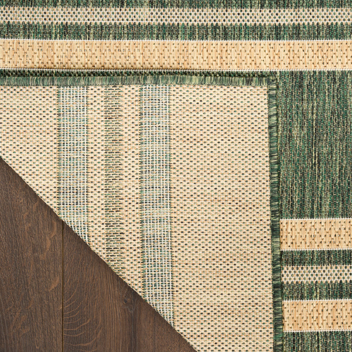 The Rug Corner Nourison Home Nourison Home - Horizon Indoor/Outdoor Green Area Rug HOZ05
