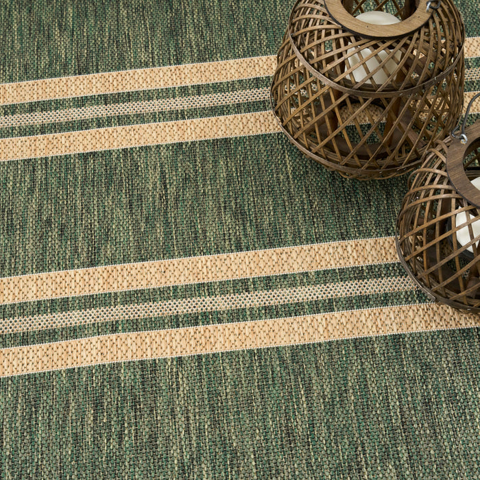 The Rug Corner Nourison Home Nourison Home - Horizon Indoor/Outdoor Green Area Rug HOZ05