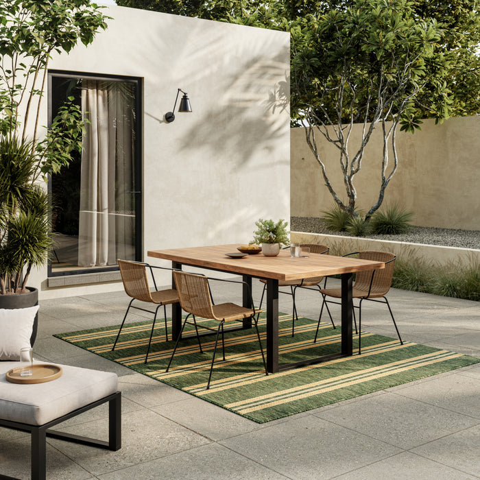 The Rug Corner Nourison Home Nourison Home - Horizon Indoor/Outdoor Green Area Rug HOZ05