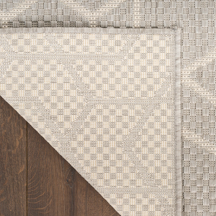 The Rug Corner Nourison Home Horizon Indoor/Outdoor HOZ01 GREY Area Rugs