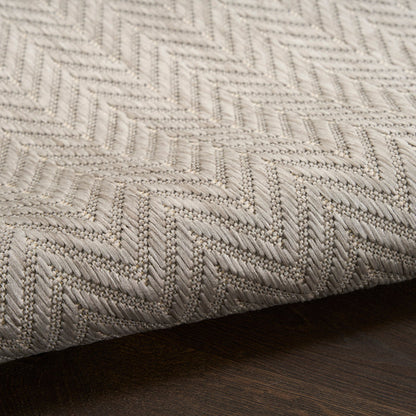 The Rug Corner Nourison Home Nourison Home - Horizon Indoor/Outdoor Grey Area Rug HOZ02