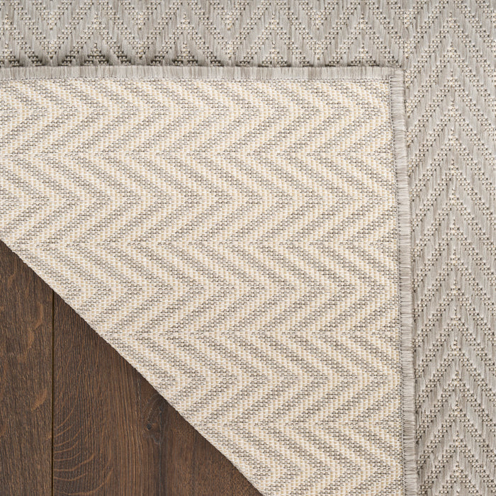The Rug Corner Nourison Home Nourison Home - Horizon Indoor/Outdoor Grey Area Rug HOZ02