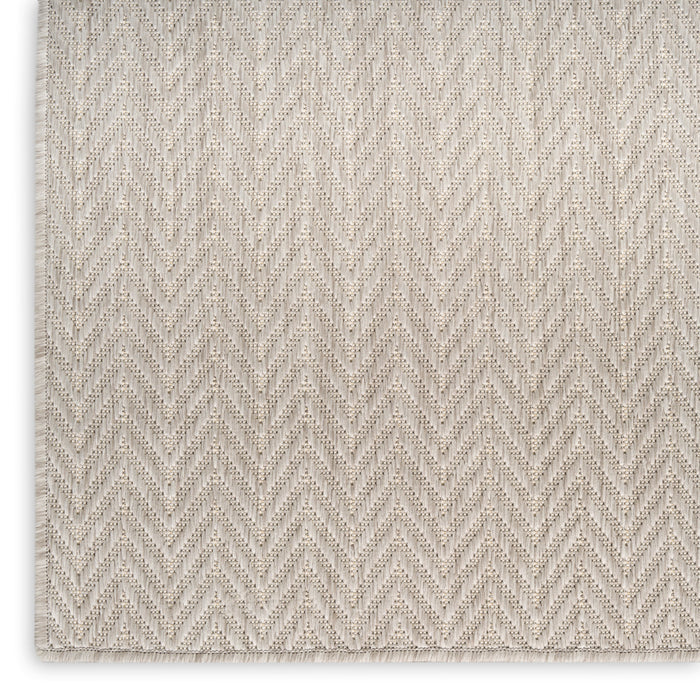 The Rug Corner Nourison Home Nourison Home - Horizon Indoor/Outdoor Grey Area Rug HOZ02