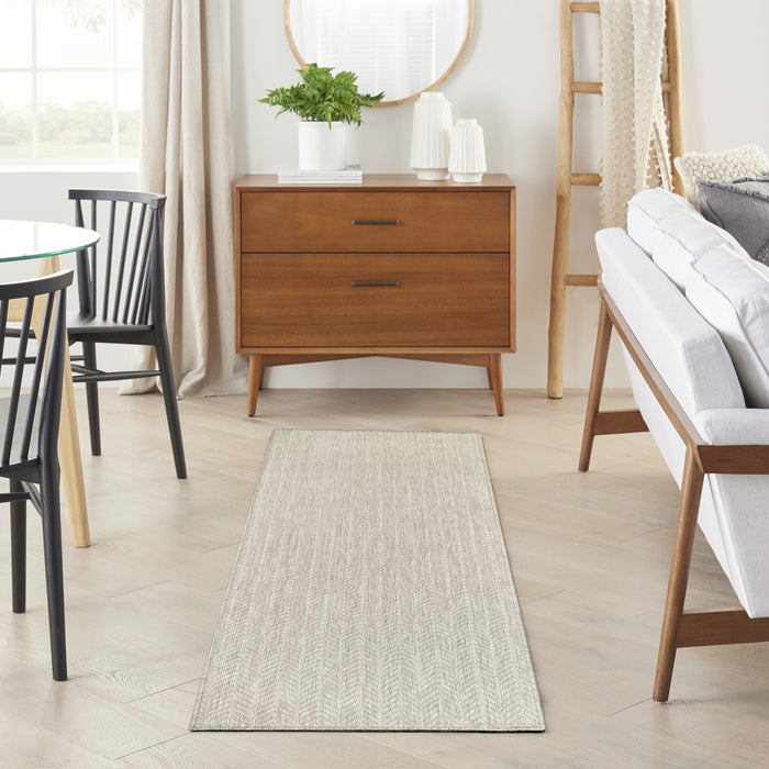 The Rug Corner Nourison Home Nourison Home - Horizon Indoor/Outdoor Grey Area Rug HOZ02