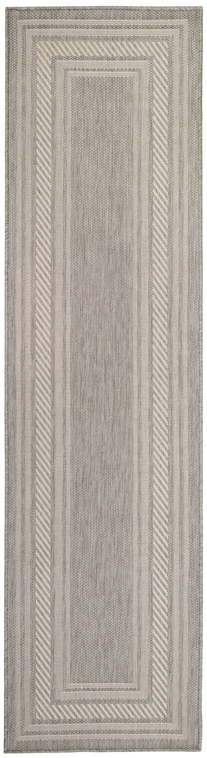 The Rug Corner Nourison Home Nourison Home - Horizon Indoor/Outdoor Grey Area Rug HOZ03