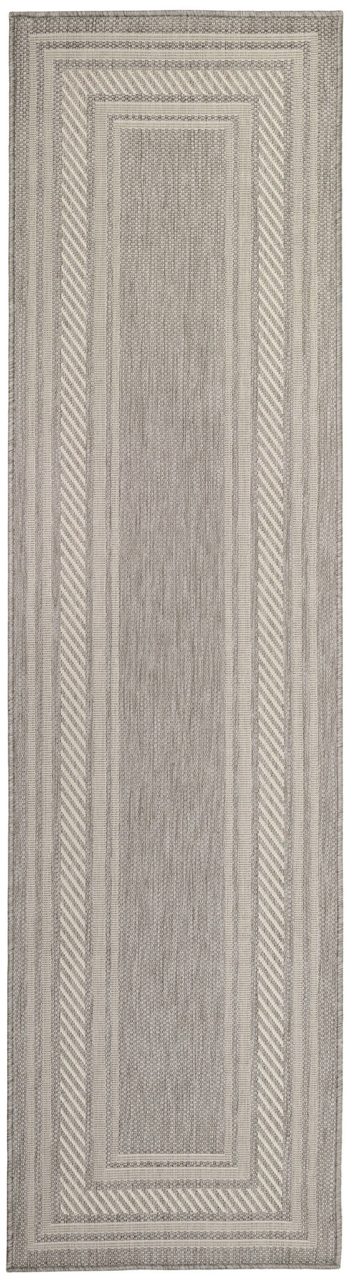 The Rug Corner Nourison Home Nourison Home - Horizon Indoor/Outdoor Grey Area Rug HOZ03