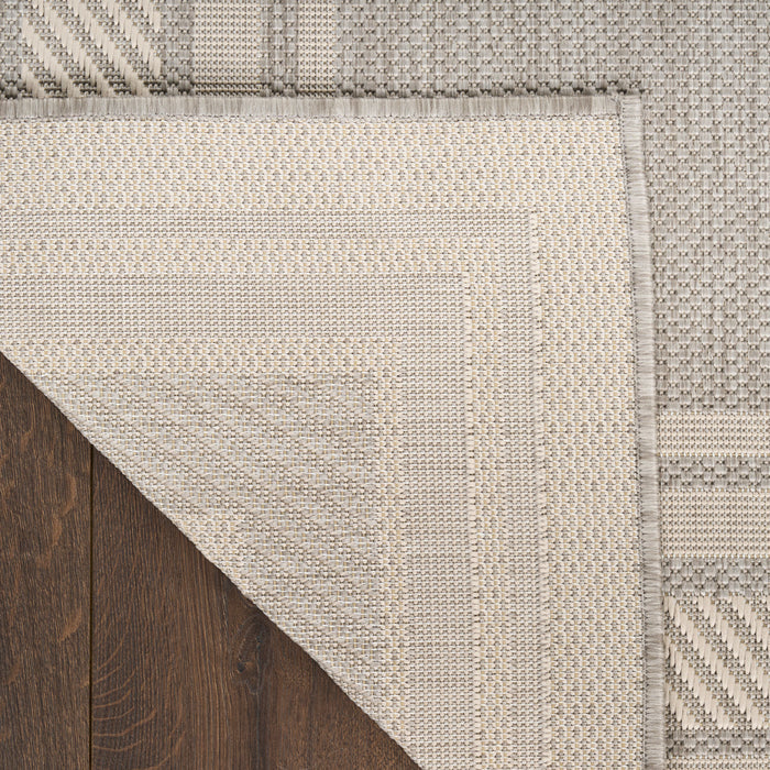The Rug Corner Nourison Home Nourison Home - Horizon Indoor/Outdoor Grey Area Rug HOZ03
