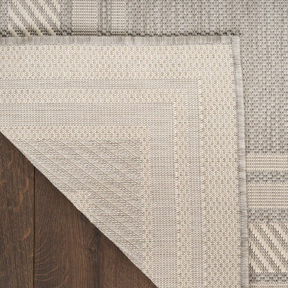 The Rug Corner Nourison Home Nourison Home - Horizon Indoor/Outdoor Grey Area Rug HOZ03