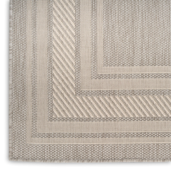 The Rug Corner Nourison Home Nourison Home - Horizon Indoor/Outdoor Grey Area Rug HOZ03