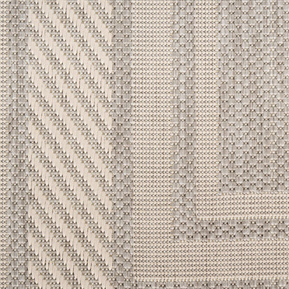The Rug Corner Nourison Home Nourison Home - Horizon Indoor/Outdoor Grey Area Rug HOZ03