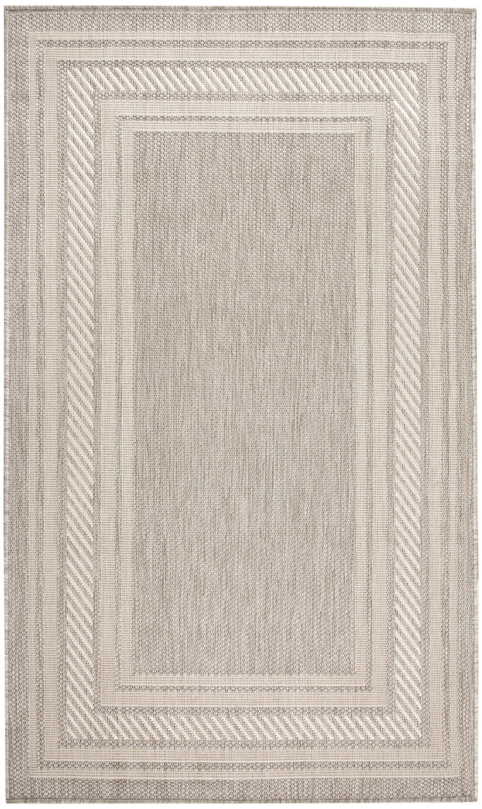 The Rug Corner Nourison Home Nourison Home - Horizon Indoor/Outdoor Grey Area Rug HOZ03