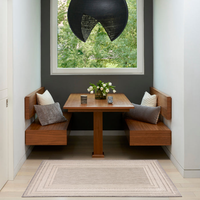 The Rug Corner Nourison Home Nourison Home - Horizon Indoor/Outdoor Grey Area Rug HOZ03
