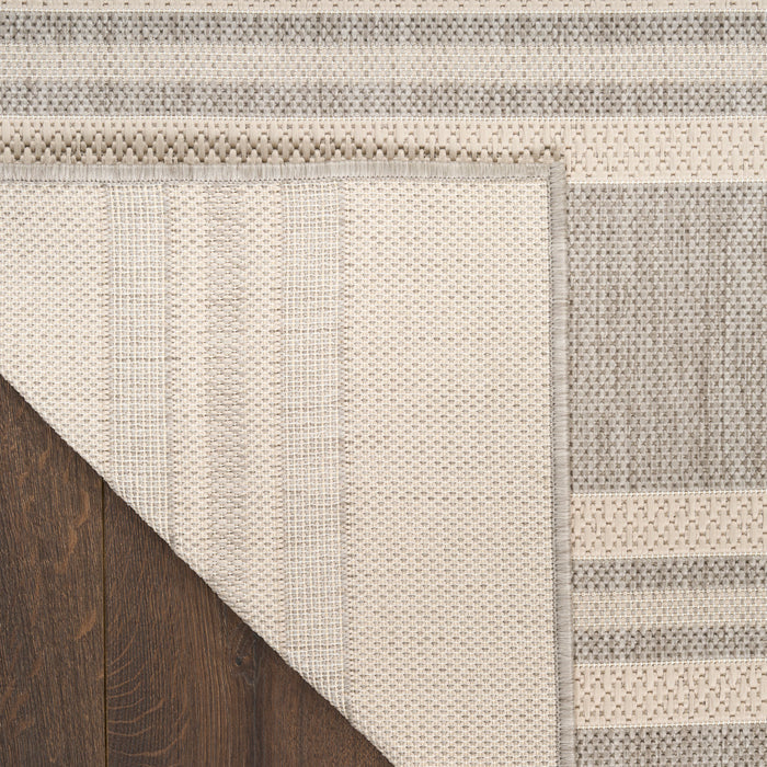The Rug Corner Nourison Home Horizon Indoor/Outdoor HOZ05 GREY Area Rugs